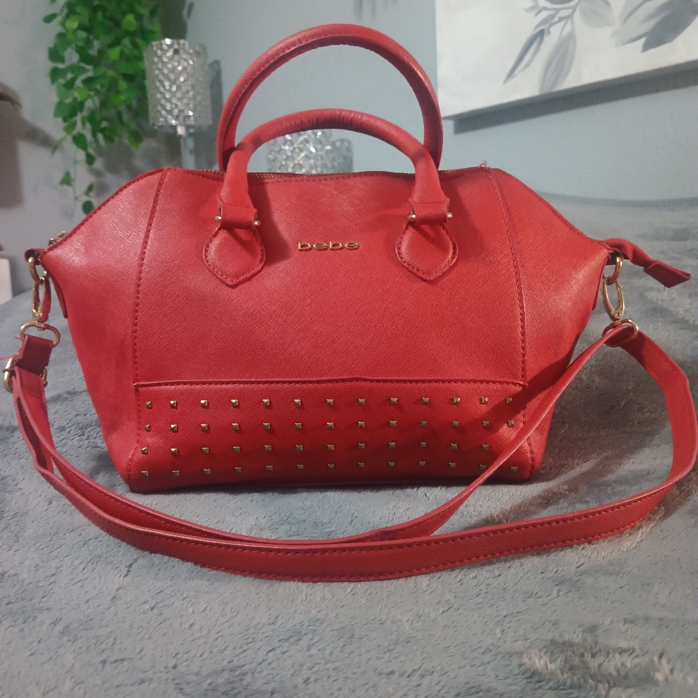 Bebe Coral Studded Women's Bag